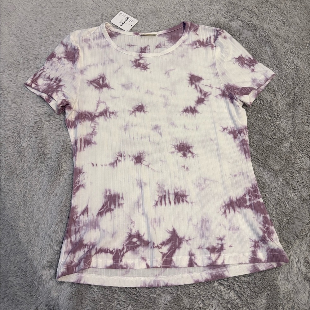 Intimately by Free People Ribbed Tie Dye Top